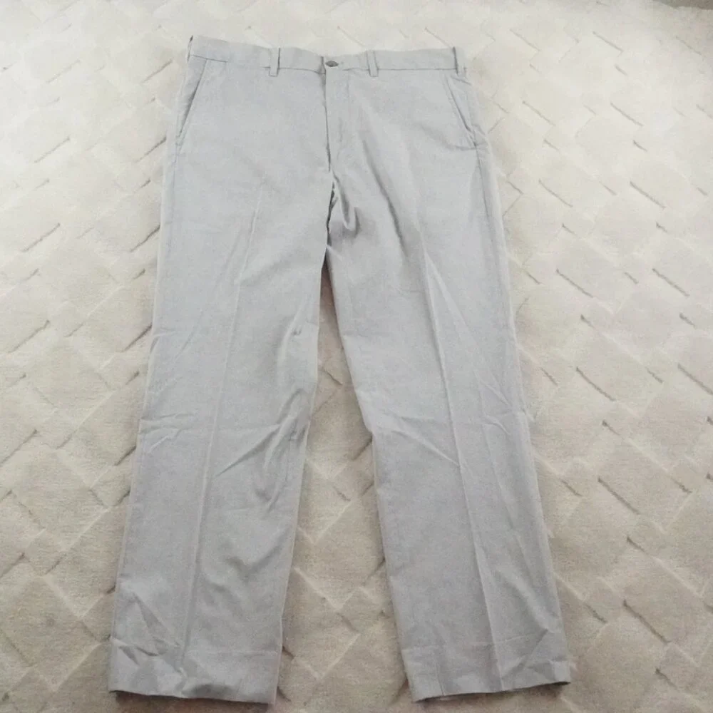 Polo Ralph Lauren Golf Mini-Check Tailored Fit Pants Mens 34x28 Gray